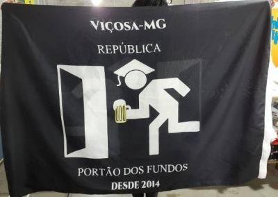 Bandeira para república estudantil